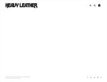 Tablet Screenshot of heavyleathernyc.com